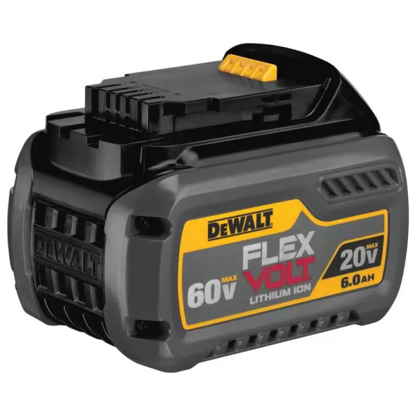 DEWALT FLEXVOLT 60-Volt MAX Cordless Brushless 6-1/2 in. Track Saw with (1) FLEXVOLT 6.0Ah Battery