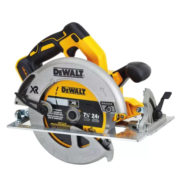 DEWALT 20-Volt MAX XR Cordless Brushless 7-1/4 in. Circular Saw (Tool-Only)