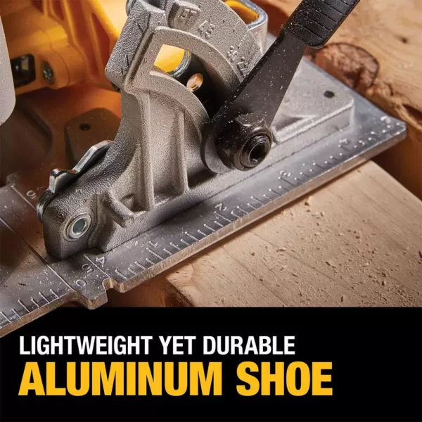 DEWALT 20-Volt MAX Cordless Brushless 7-1/4 in. Circular Saw with FLEXVOLT ADVANTAGE (Tool Only)