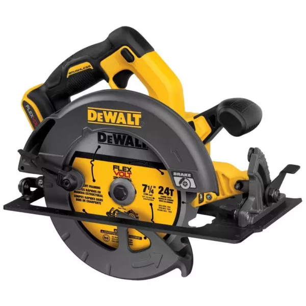 DEWALT FLEXVOLT 60-Volt MAX Cordless Brushless 7-1/4 in. Circular Saw (Tool-Only)