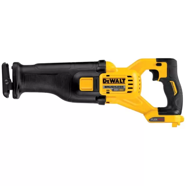 DEWALT FLEXVOLT 60-Volt MAX Cordless Brushless 7-1/4 in. Circular Saw, (1) FLEXVOLT 6.0Ah Battery, Recip Saw &  Circ Blade Set