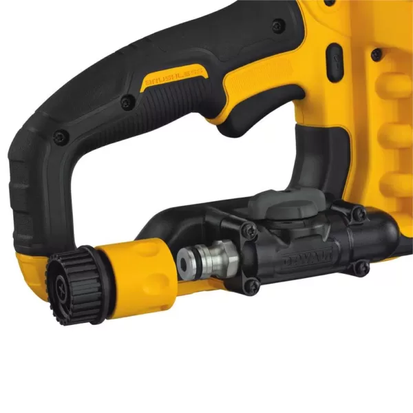 DEWALT FLEXVOLT 60-Volt MAX Brushless 9 in. Cut-Off Construction Saw, (2) FLEXVOLT 9.0Ah Batteries & 4-1/2 in. Angle Grinder