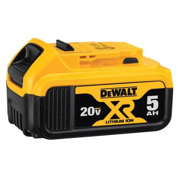 DEWALT 22 in. 20V MAX Lithium-Ion Cordless Hedge Trimmer with (1) 5.0Ah Battery and Charger Included