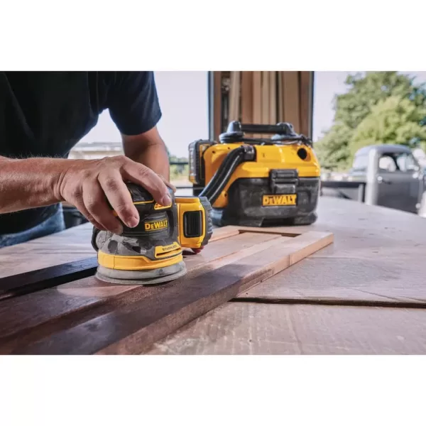 DEWALT 20-Volt MAX XR Cordless Brushless 5 in. Random Orbital Sander with (1) 20-Volt Battery 5.0Ah & Charger