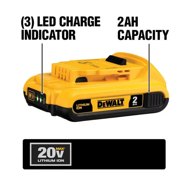 DEWALT 20-Volt MAX XR Cordless Brushless 5 in. Random Orbital Sander with 1/4 Sheet Sander, (1) 20-Volt Battery 3.0Ah & Charger