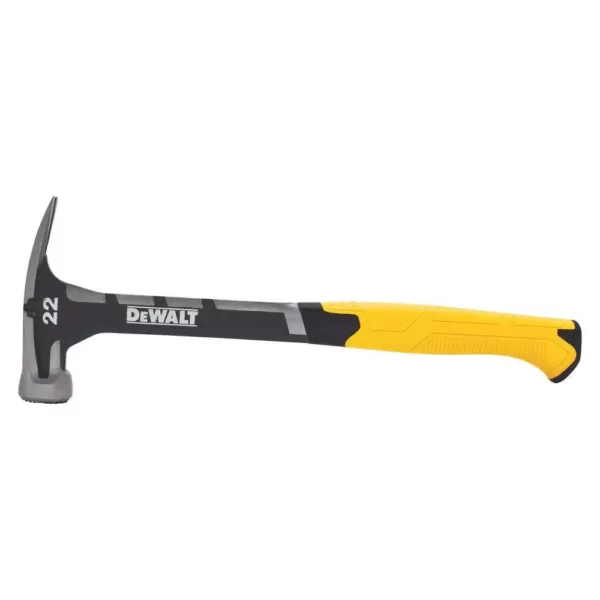 DEWALT 22 oz. Steel Checkered Face Hammer