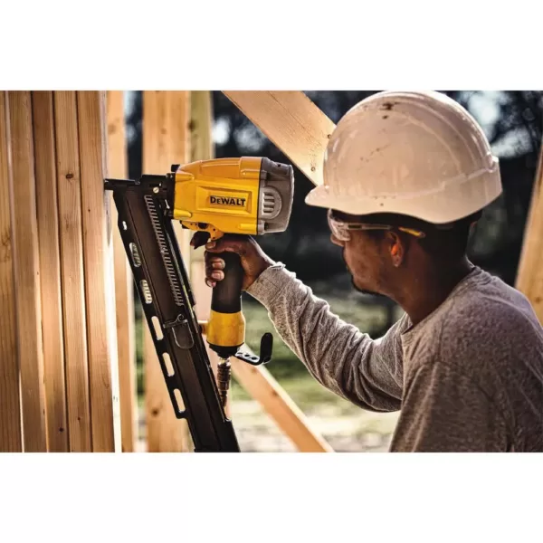 DEWALT Pneumatic 21° Collated Framing Nailer with Bonus Pneumatic 15° Coil Roofing Nailer