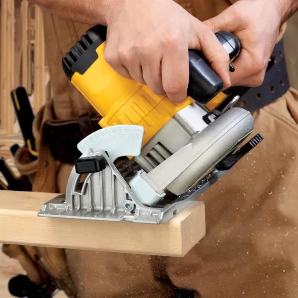 DEWALT 20-Volt MAX Cordless Brushless 1/2 in. Hammer Drill, (1) 20-Volt 3.0Ah Battery, Charger, and 6-1/2 in. Circular Saw