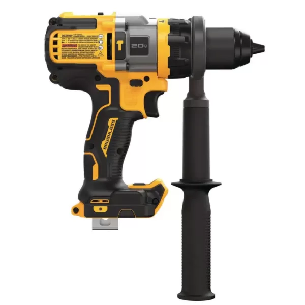 DEWALT 20-Volt MAX Brushless Cordless 1/2 in. Hammer Drill/Driver with FLEXVOLT ADVANTAGE (Tool Only)