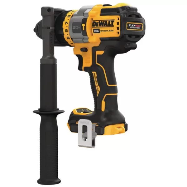 DEWALT 20-Volt MAX Cordless Brushless 1/2 in. Hammer Drill/Driver with FLEXVOLT ADVANTAGE with (1) FLEXVOLT 6.0Ah Battery Kit