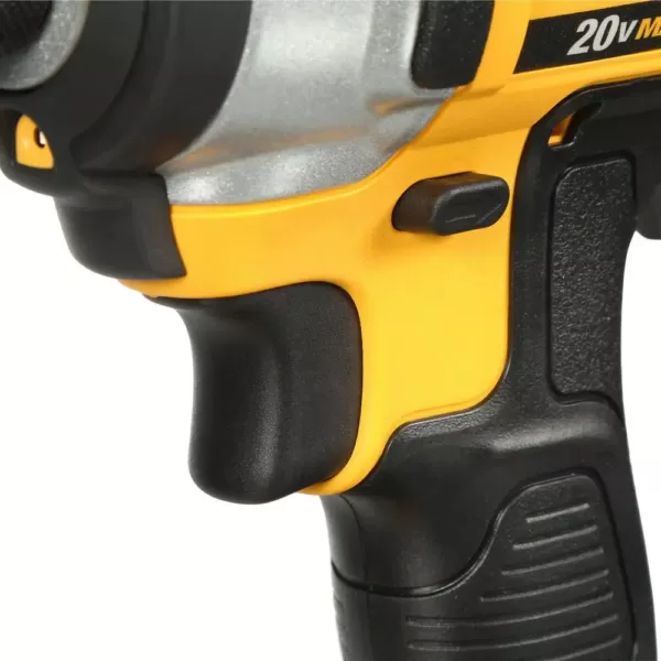 DEWALT 20-Volt MAX Cordless 1/4 in. Impact Driver, (1) 20-Volt 3.0Ah Battery & Charger