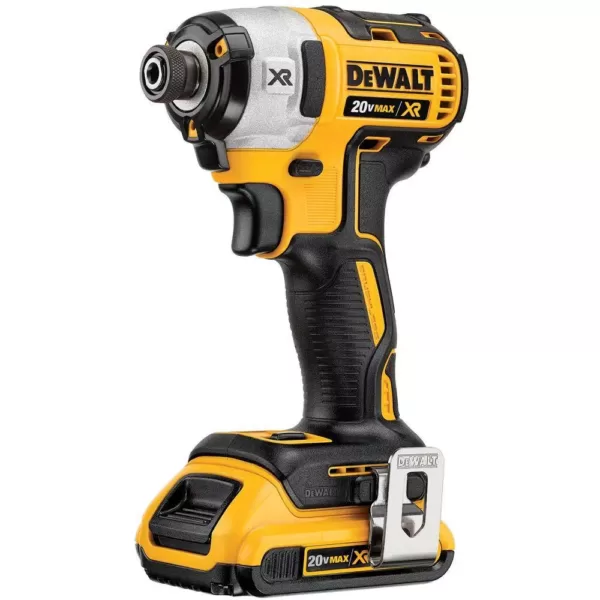 DEWALT 20-Volt MAX XR Cordless Brushless 3-Speed 1/4 in. Impact Driver with (2) 20-Volt 5.0Ah Battery & Charger