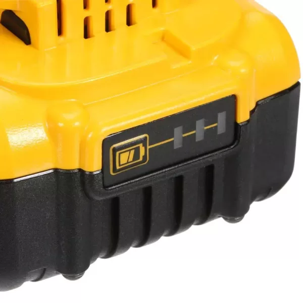 DEWALT 20-Volt MAX XR Cordless Brushless 1/2 in. Mid-Range Impact Wrench with Detent Pin Anvil & (1) 20-Volt 5.0Ah Battery