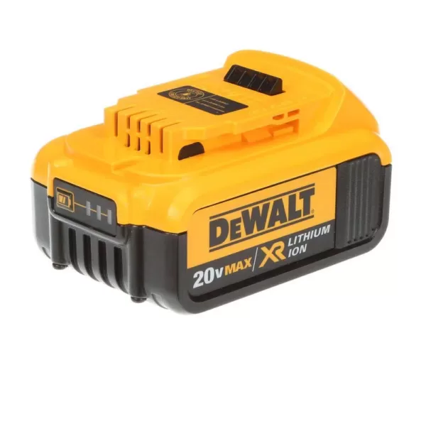 DEWALT 20-Volt MAX XR Cordless Brushless 1/2 in. High Torque Impact Wrench with Detent Pin Anvil, (1) 20-Volt 4.0Ah Battery