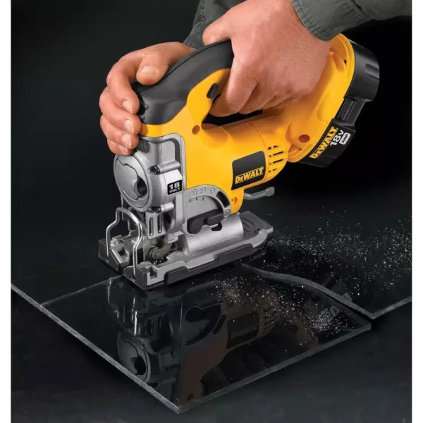 DEWALT 18-Volt Ni-Cd Cordless Jig Saw with Keyless Blade Change (Tool-Only)