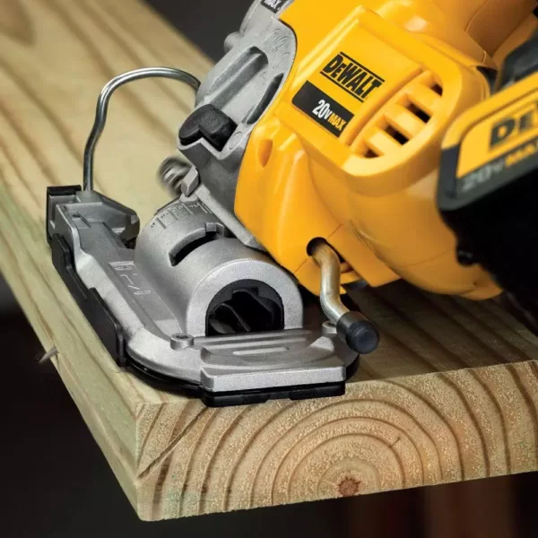 DEWALT 20-Volt MAX Lithium-Ion Cordless Jig Saw (Tool-Only) with 20-Volt MAX Compact Lithium-Ion 3.0 Ah Battery Pack