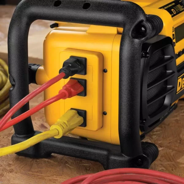 DEWALT 7.2-Volt-18-Volt Heavy-Duty Worksite Radio Charger