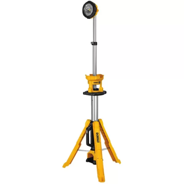 DEWALT 20-Volt MAX 3000-Lumen Tripod Light with (1) 20-Volt Battery 5.0Ah