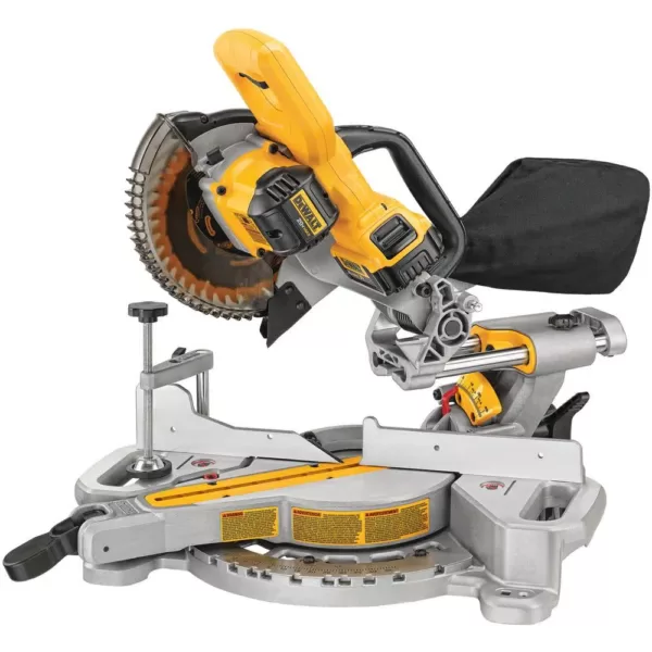 DEWALT 20-Volt MAX Cordless 7-1/4 in. Sliding Miter Saw with (1) 20-Volt Battery 4.0Ah & Cordless Jigsaw