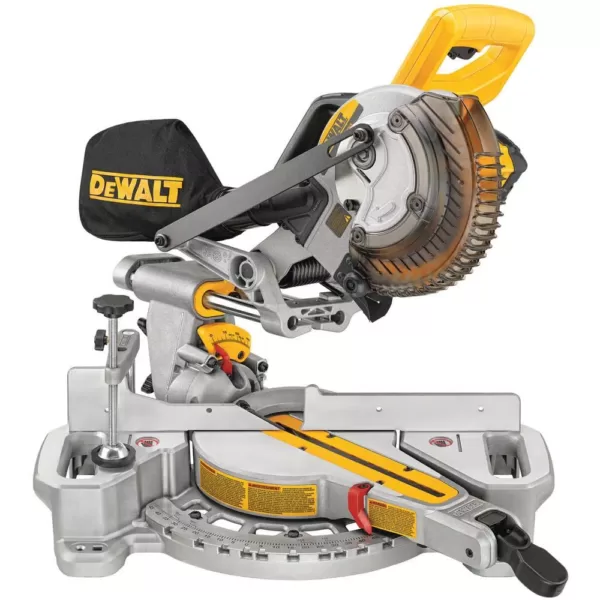 DEWALT 20-Volt MAX Cordless 7-1/4 in. Sliding Miter Saw with (1) 20-Volt Battery 4.0Ah & Oscillating Tool