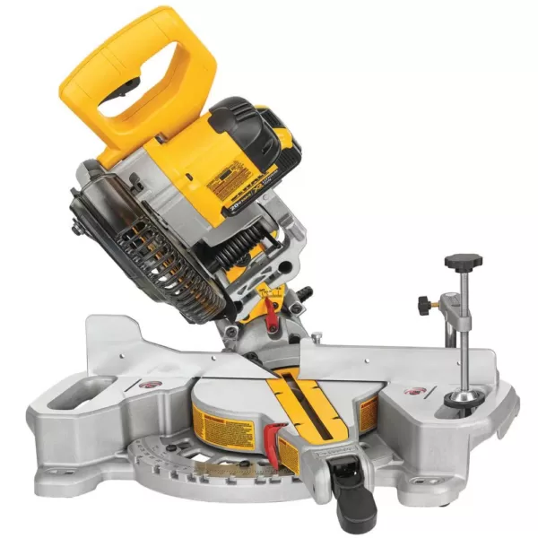 DEWALT 20-Volt MAX Cordless 7-1/4 in. Sliding Miter Saw with (1) 20-Volt Battery 4.0Ah & Oscillating Tool