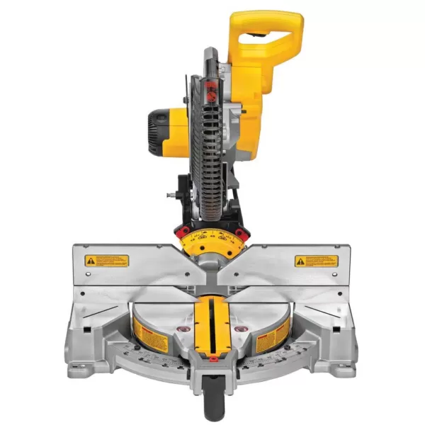 DEWALT 15 Amp Corded 12 in. Double-Bevel Compound Miter Saw with Cutline LED