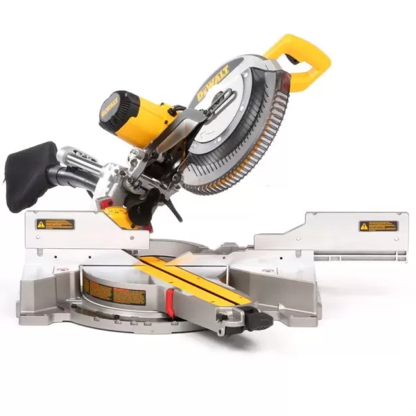 DEWALT 15 Amp Corded 12 in. Sliding Miter Saw with Bonus Heavy-Duty Miter Saw Stand