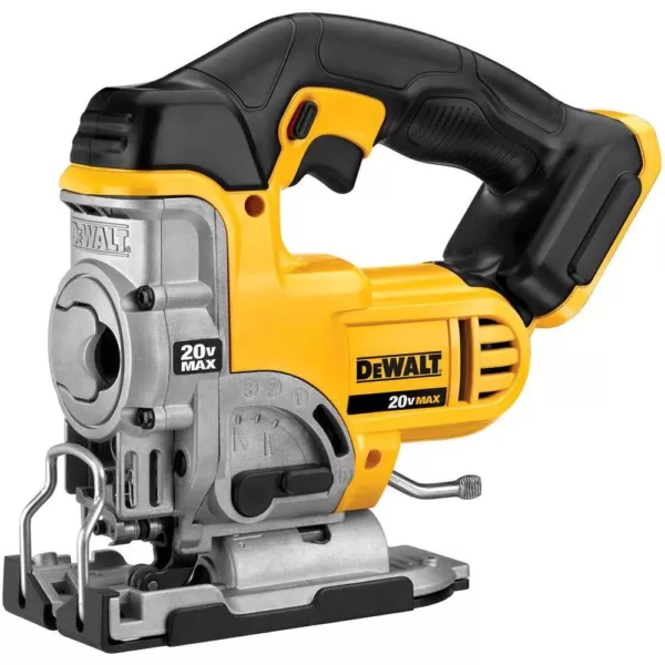 DEWALT 20-Volt MAX XR Cordless Brushless 3-Speed Oscillating Multi-Tool with (1) 20-Volt 2.0Ah Battery & Jigsaw