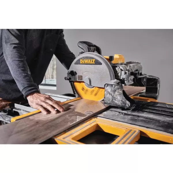 DEWALT 10 in. High Capacity Wet Tile Saw with Stand