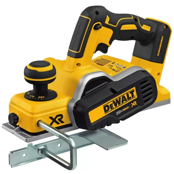 DEWALT 20-Volt MAX XR Cordless Brushless 3-1/4 in. Planer with (1) 20-Volt 3.0Ah Battery & Charger