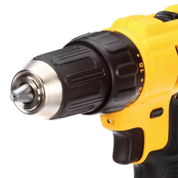 DEWALT 20-Volt MAX Cordless 1/2 in. Drill/Driver, (2) 20-Volt 1.3Ah Batteries, Charger & 1/4 in. Impact Driver