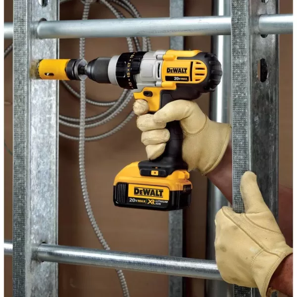 DEWALT 20-Volt MAX Cordless Premium 3-Speed 1/2 in. Drill/Driver with (2) 20-Volt 4.0Ah Batteries, Charger & Case