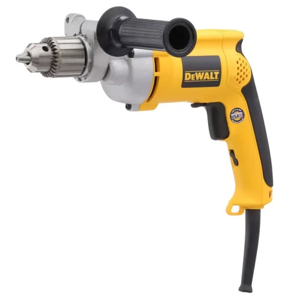 DEWALT 7.8 Amp Corded 1/2 in. Variable Speed Reversing Drill