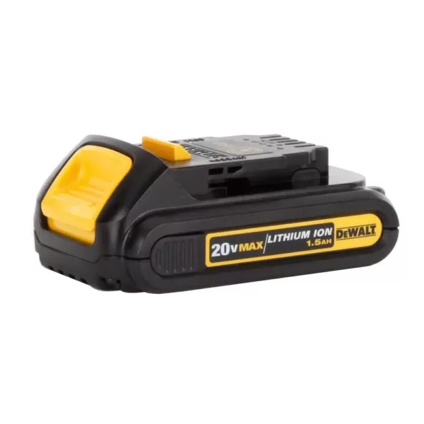 DEWALT 20-Volt MAX Compact Lithium-Ion 1.5Ah Battery Pack (4-Pack)