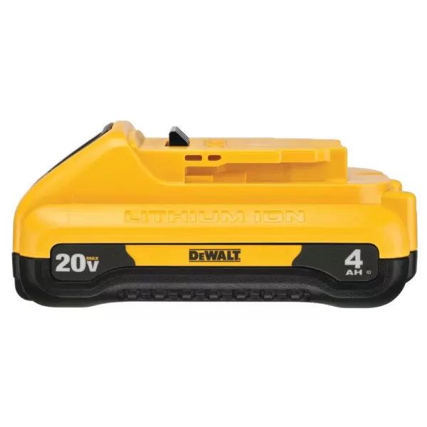 DEWALT 20-Volt MAX Compact Lithium-Ion 4.0Ah Battery Pack (6-Pack)