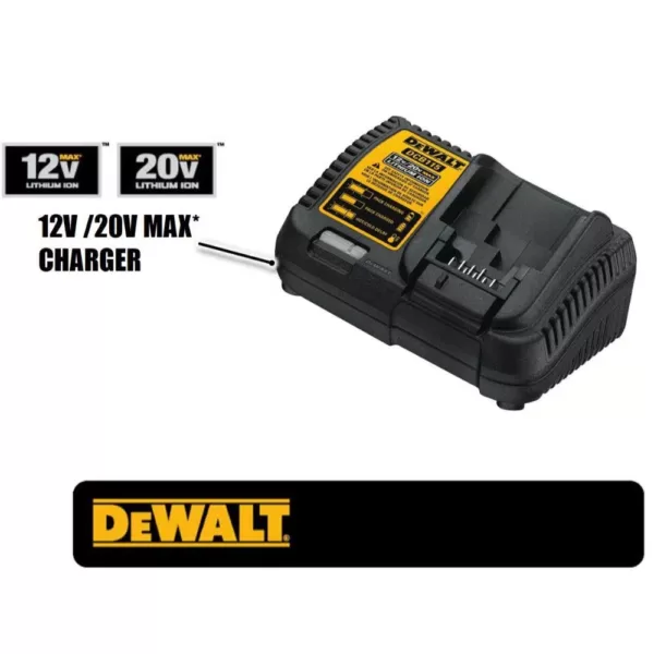 DEWALT 12-Volt to 20-Volt Lithium-Ion Battery Charger