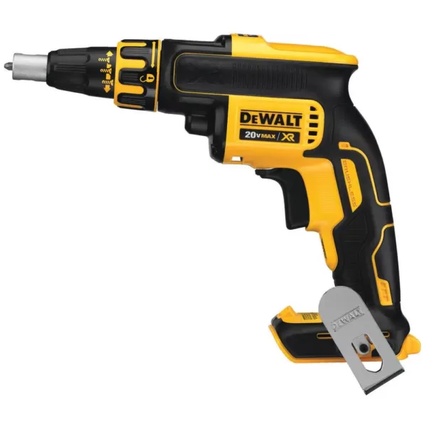 DEWALT 20-Volt MAX XR Cordless Brushless Drywall Screw Gun with (2) 20-Volt 5.0Ah Batteries & 5 in. Random Orbital Sander