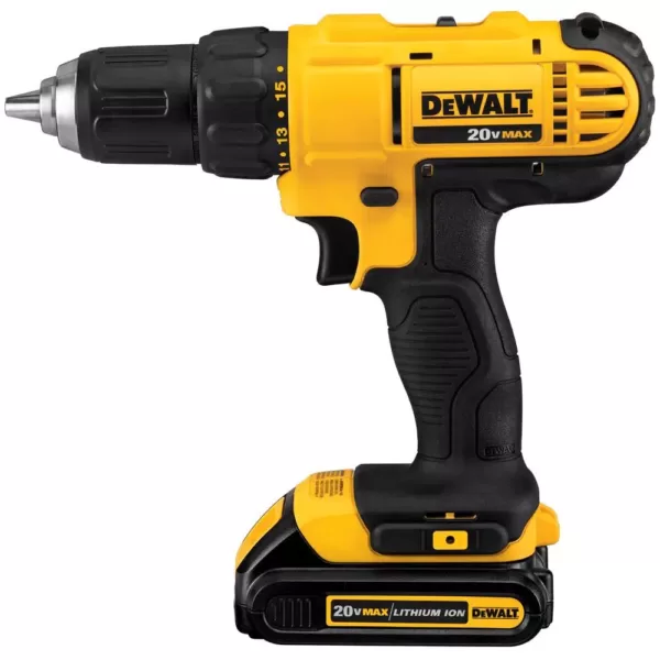 DEWALT 20-Volt MAX Cordless Drill/Impact Combo Kit (2-Tool) with (2) 20-Volt 1.3Ah Batteries, Charger & Reciprocating Saw