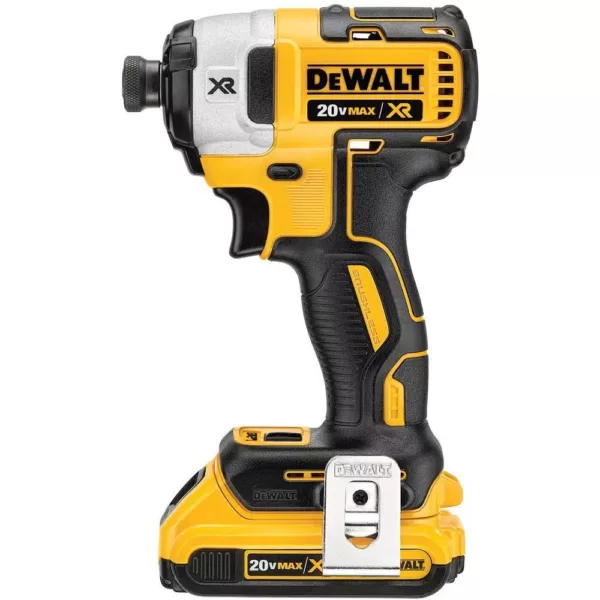 DEWALT 20-Volt MAX XR Cordless Brushless Hammer Drill/Impact Combo Kit (2-Tool) with (2) 20-Volt 4.0Ah Batteries & Charger