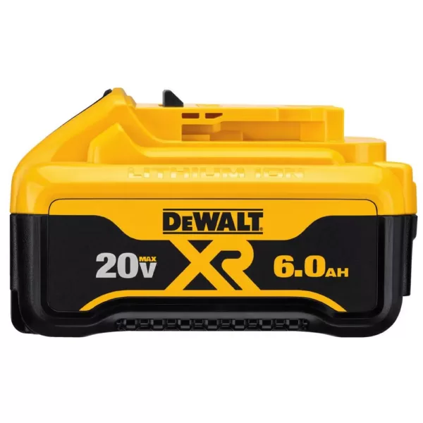 DEWALT 20-Volt MAX XR Cordless Brushless Compact Reciprocating Saw with (1) 20-Volt Battery 6.0Ah