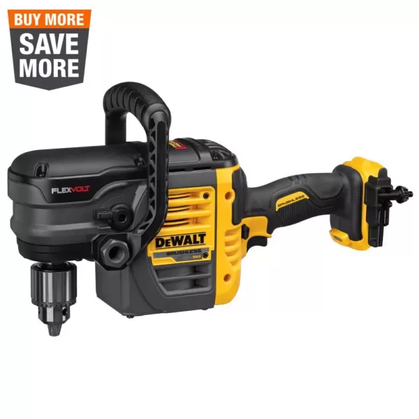 DEWALT FLEXVOLT 60-Volt MAX Cordless Brushless 1/2 in. Stud & Joist Drill with E-Clutch (Tool-Only)