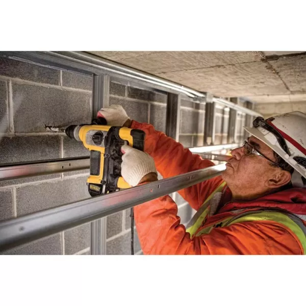 DEWALT 9 Amp 1-1/8 in. Corded SDS-plus Combination Concrete/Masonry Rotary Hammer with SHOCKS and Case