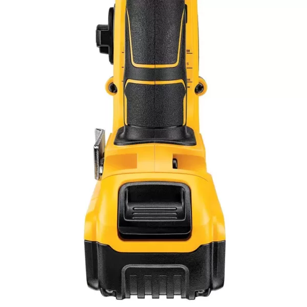 DEWALT 20-Volt MAX XR Cordless Brushless 1 in. SDS Plus L-Shape Rotary Hammer with (2) 20-Volt 5.0Ah Batteries & Charger