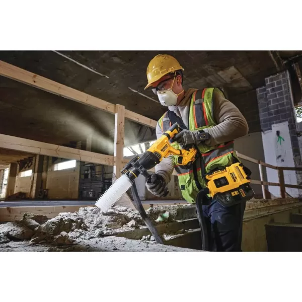 DEWALT 20-Volt MAX Cordless Brushless 1-1/8 in. SDS Plus D-Handle Concrete & Masonry Rotary Hammer (Tool-Only)