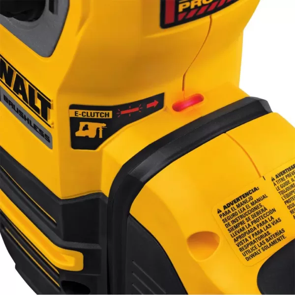 DEWALT 20-Volt MAX XR Cordless Brushless 1-1/8 in. SDS Plus L-Shape Rotary Hammer, (2) 20-Volt 6.0Ah Batteries & Charger