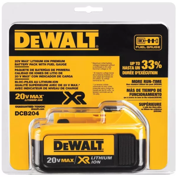 DEWALT 20-Volt MAX XR Cordless Brushless Drywall Screw Gun with (1) 20-Volt 4.0Ah Battery