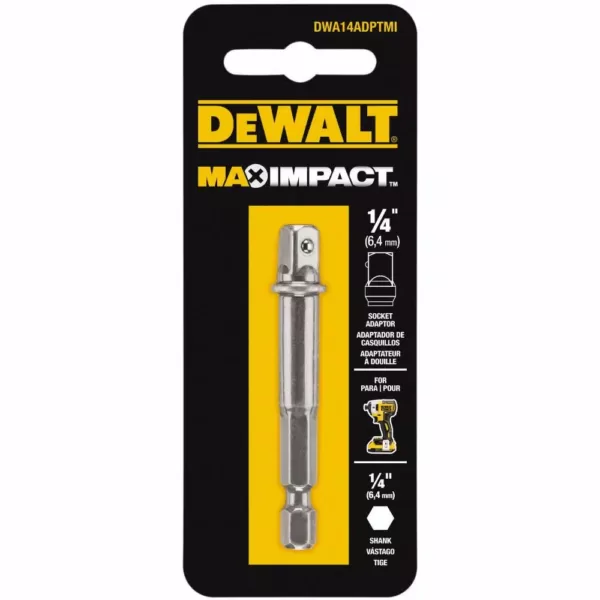 DEWALT MAX IMPACT 1/4 in. Adapter