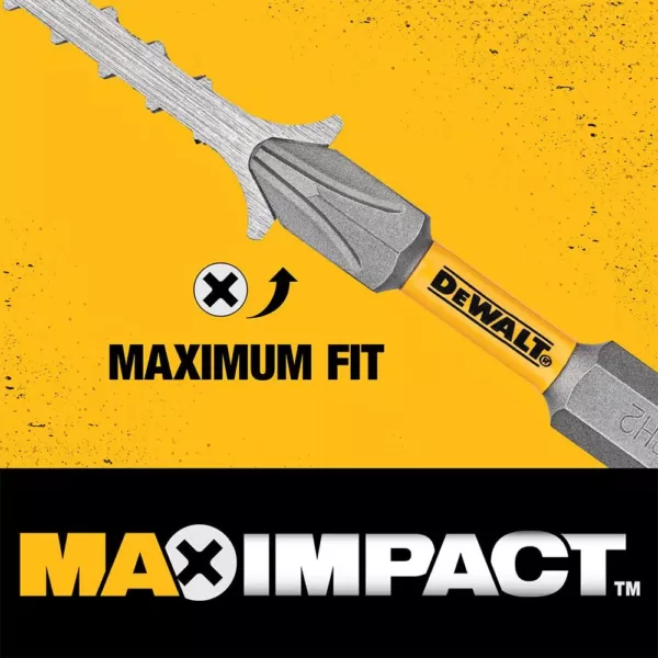 DEWALT MAX Impact 2-1/2 in. Torx 15 Bit (2-Piece)