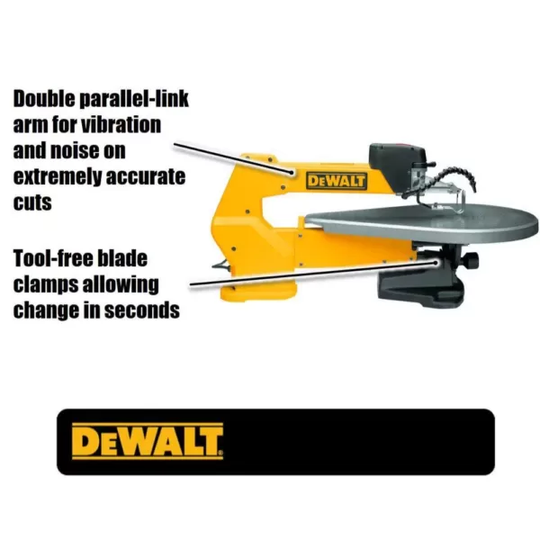 DEWALT 20 in. Variable-Speed Scroll Saw