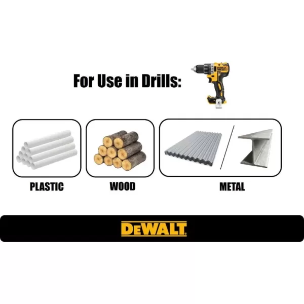 DEWALT Titanium Pilot Point Drill Bit Set (29-Piece)